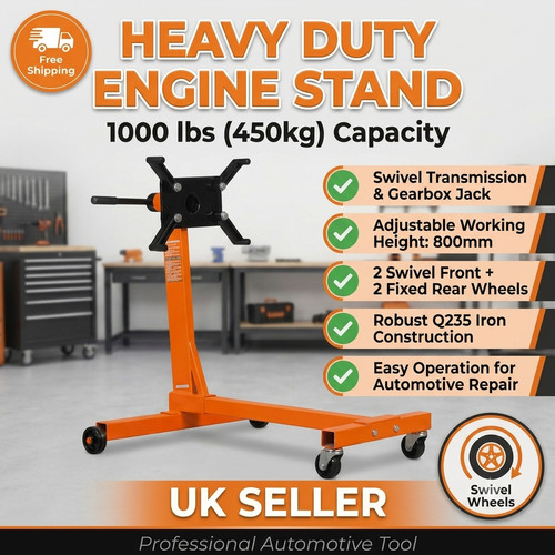 Engine stand gearbox support - stand,