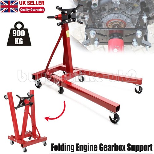 Folding engine gearbox support - folding,