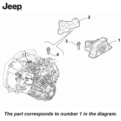 Genuine jeep engine gearbox - jeep,